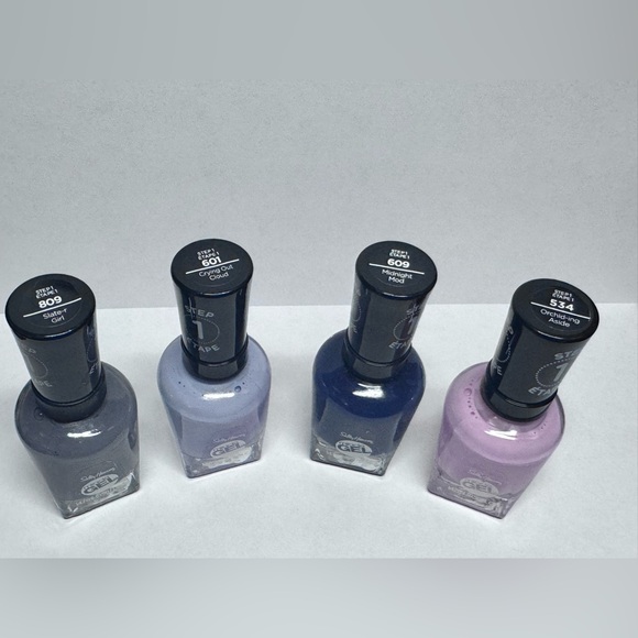 Sally Hansen Miracle Gel Nail Polish - Lot of 4 - Picture 2 of 2